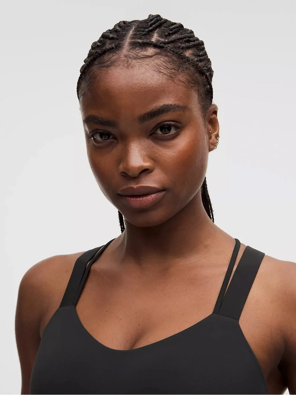NWOT Lululemon Like A Cloud Black D/DD Longline Sports Bra